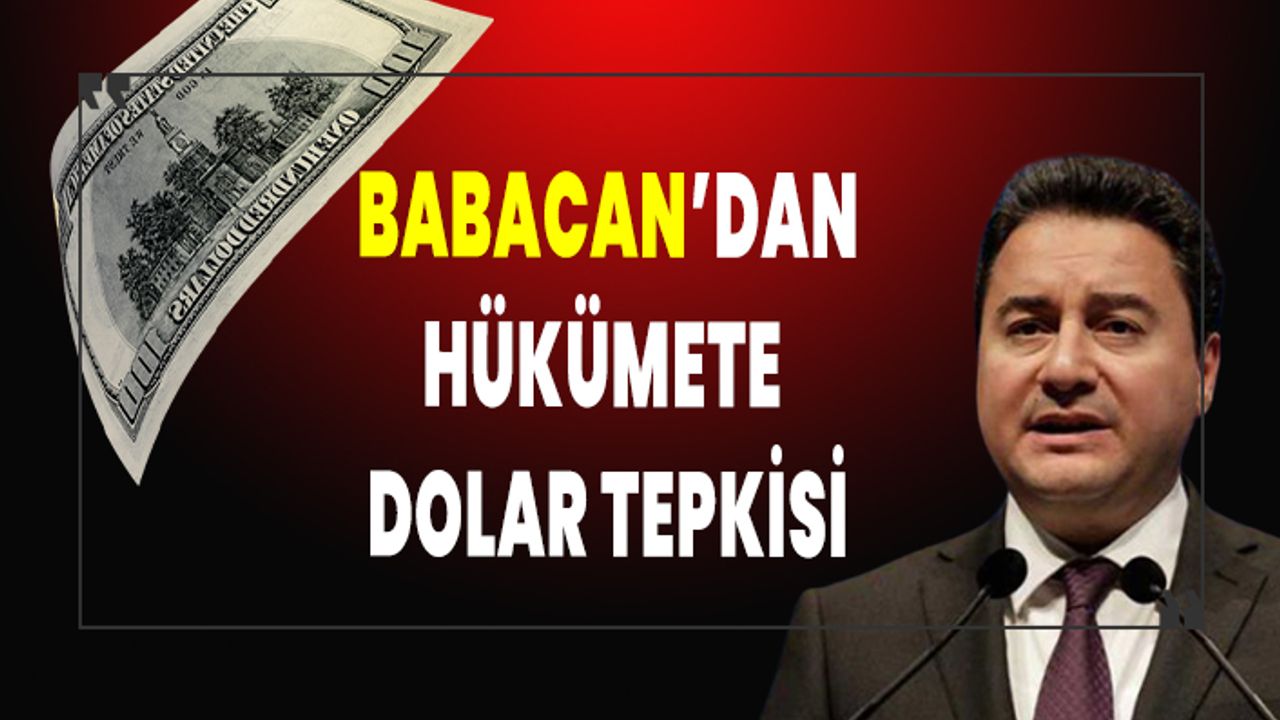 Ali Babacan: Karşılıksız para basarsanız o paranın değeri düşer