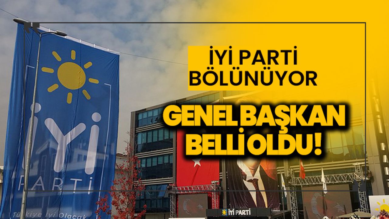 İYİ Parti bölünüyor: Özcan Pehlivanoğlu Genel Başkan seçildi!
