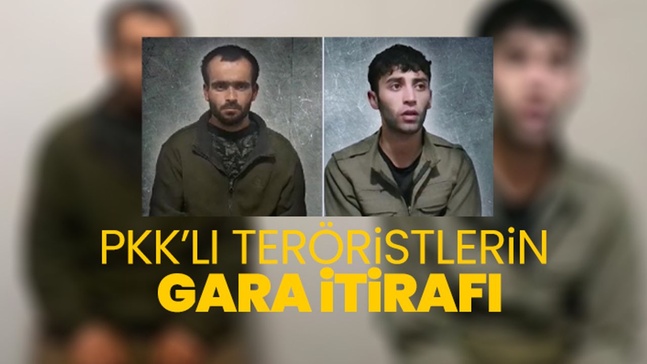 PKK’lı teröristlerin Gara itirafı