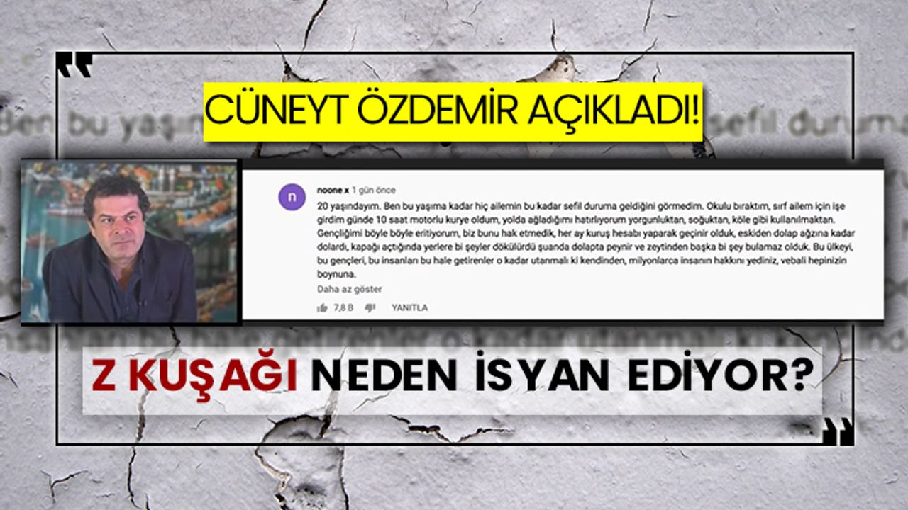 Cüneyt Özdemir açıkladı! Z Kuşağı neden isyan ediyor?