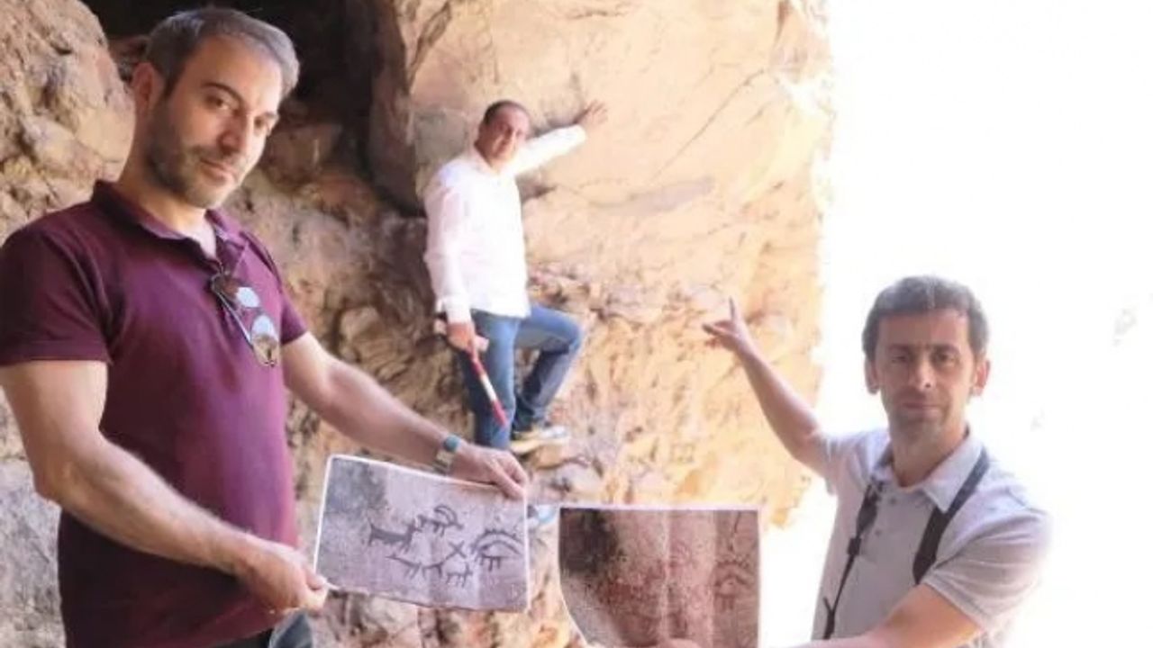 8 bin yıllık kaya resimleri bulundu, yeri gizli tutuluyor