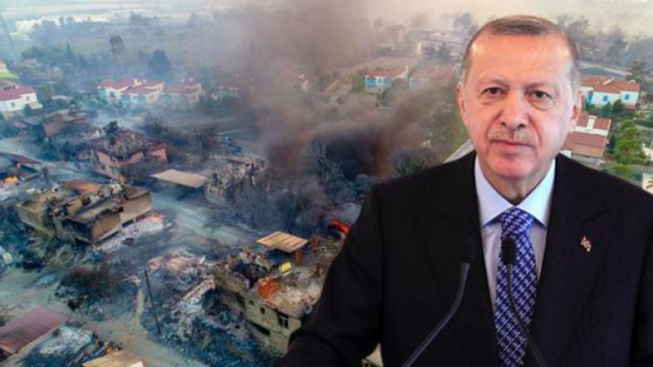 Erdoğan, yangın felaketiyle sarsılan Türkiye'ye uçak gönderen 4 ülkenin ismini saydı