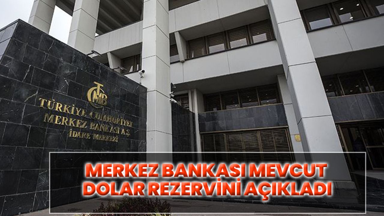 Merkez Bankası Başkanı Bugün İtibariyle Mevcut Dolar Rezervini Açıkladı