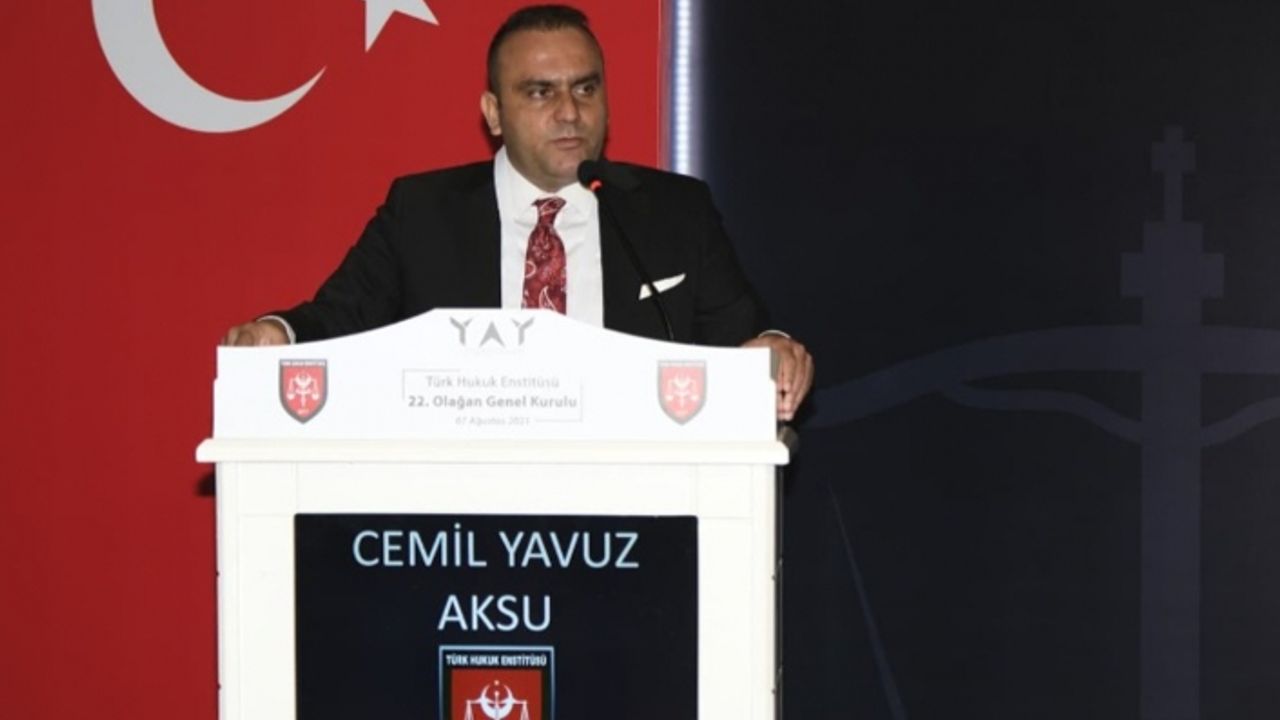 Türk Hukuk Enstitüsü'nde yeni başkanı belli oldu