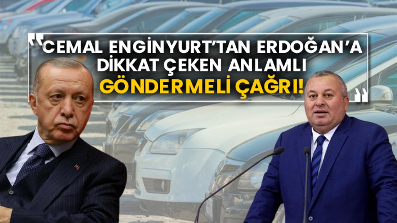 Cemal Enginyurt’tan Erdoğan’a dikkat çeken anlamlı göndermeli çağrı!