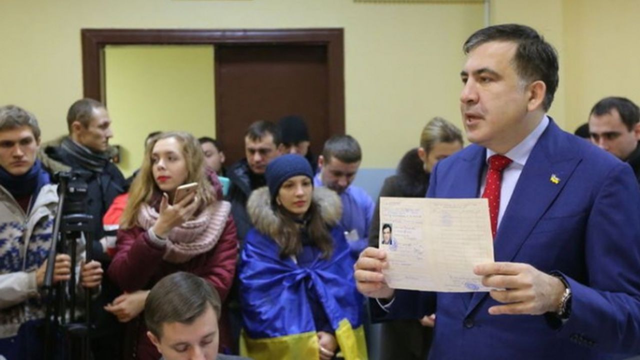 Gözaltına alınan eski Gürcistan Cumhurbaşkanı Saakaşvili açlık grevine başladı