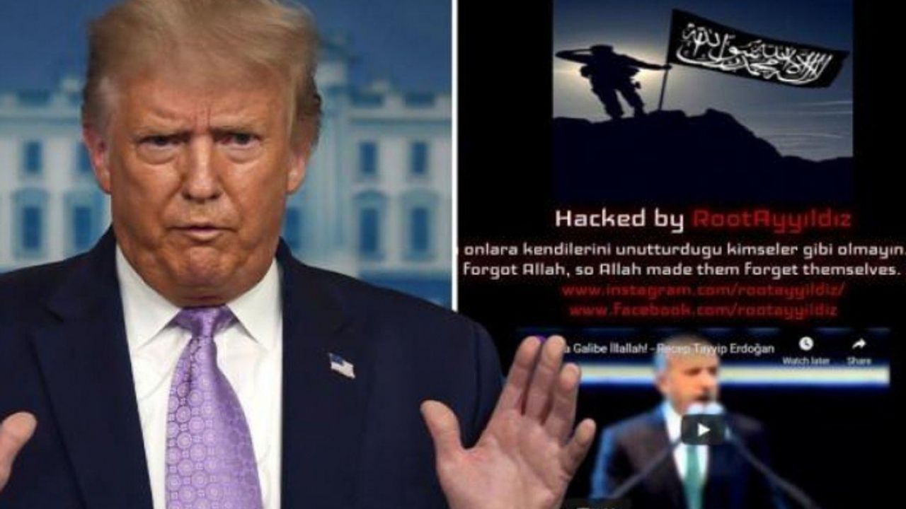 Trump'ın sitesine Türk hacker şoku!