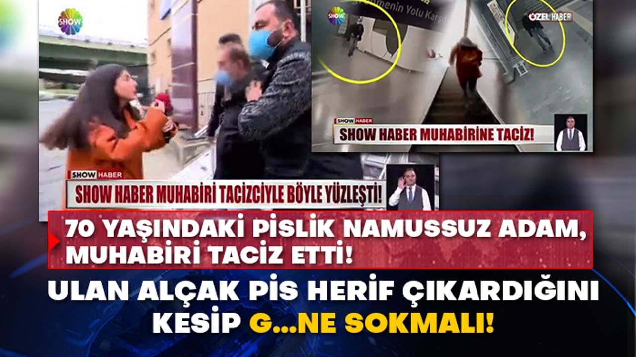 Show TV muhabiri Tuğba Södekoğlu, metroda sapık bir şahsın tacizine uğradı