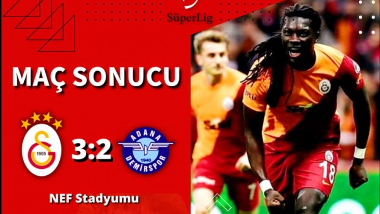 Galatasaray 3:2 Adana Demirspor