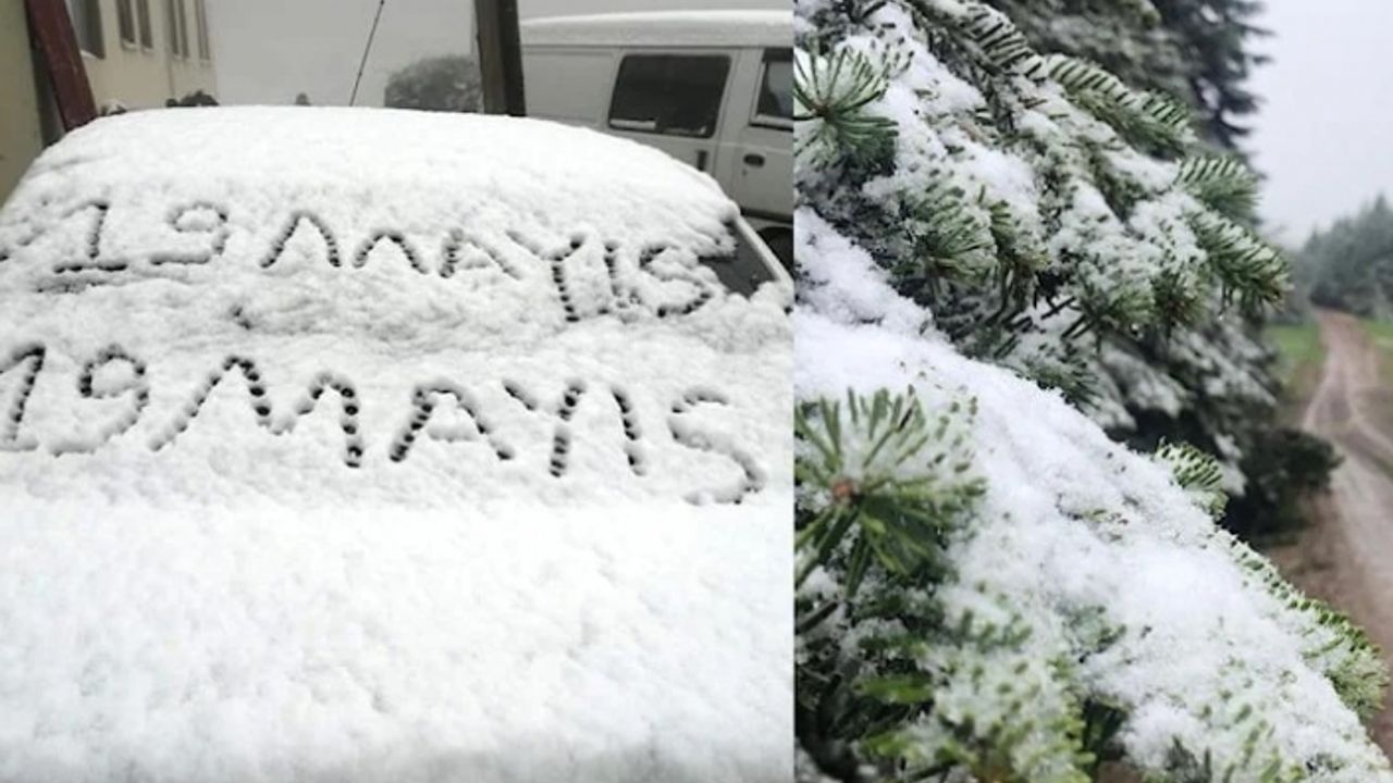 Türkiye yazı beklerken kış geldi: 12 ilde kar yağdı