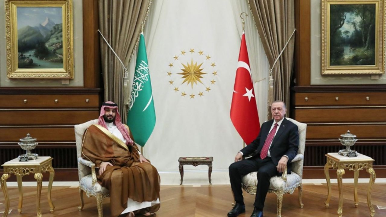 Erdoğan ile Veliaht Prens Selman'dan ortak bildiri