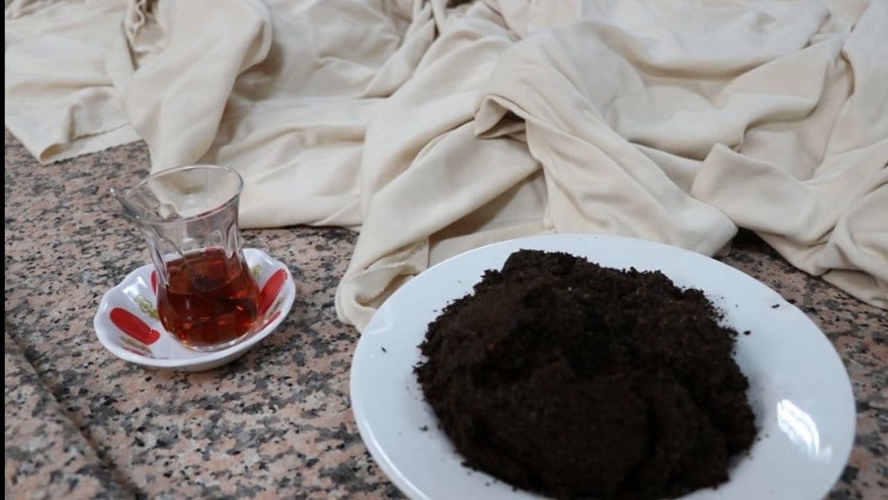 Üzerine dökülen çay, çay kokulu kumaş üretimi için yeni bir fikir oldu