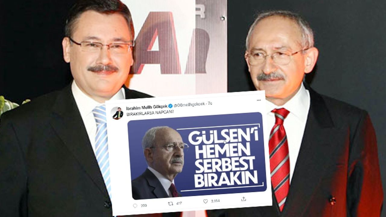 Melih Gökçek'ten Kılıçdaroğlu'na ahlaksız tweet