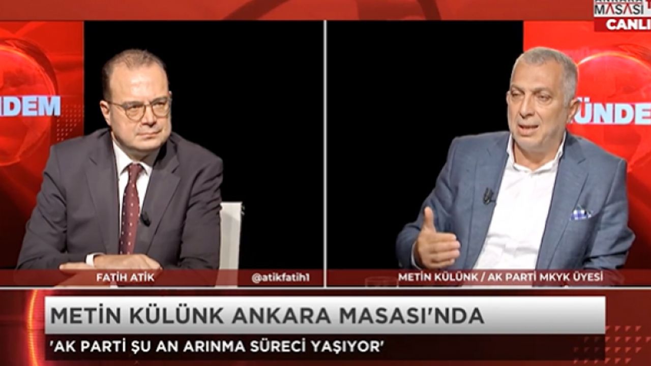 AKP'li Metin Külünk'ten itiraf gibi yolsuzluk açıklaması
