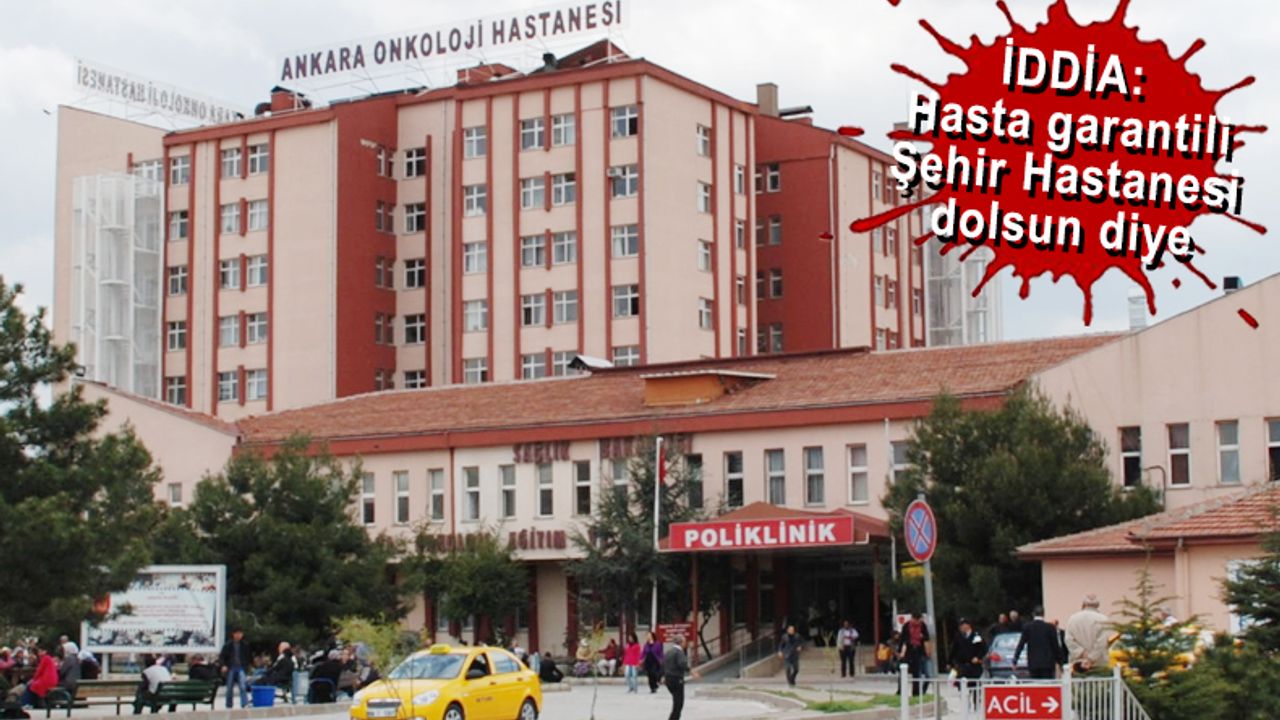 Türkiye'nin en büyük kanser hastanesi kapatılıyor!