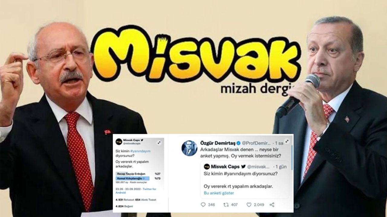 AKP'ye yakın Misvak'ın anketinden Kılıçdaroğlu çıktı, anket silindi