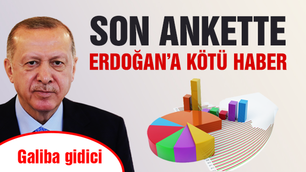 Son seçim anketinden Erdoğan'a kötü haber: Rakibi kim olursa olsun...