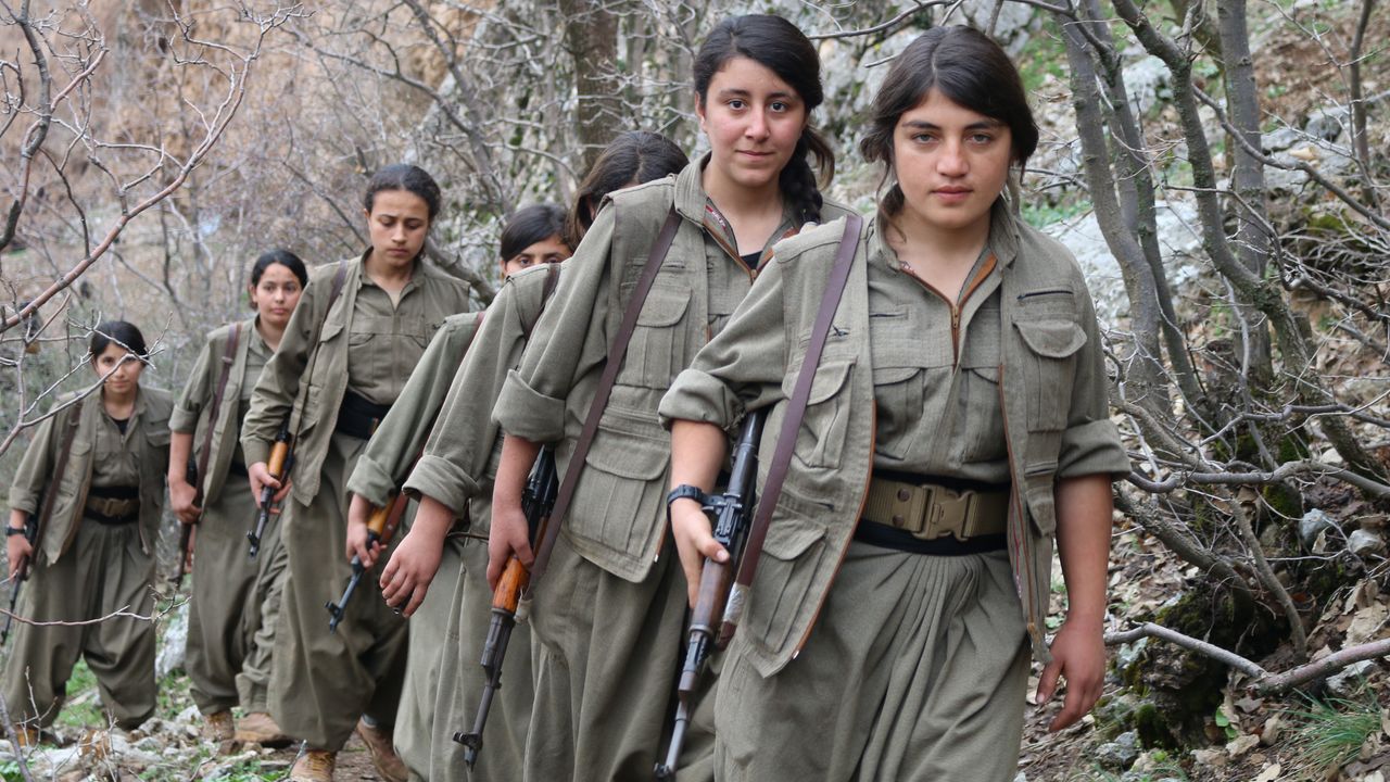 Teslim olan PKK'lı kızdan olay itiraflar!.. PKK'lıların sayısı çok azaldı,alanların çoğunu TSK ele geçirdi