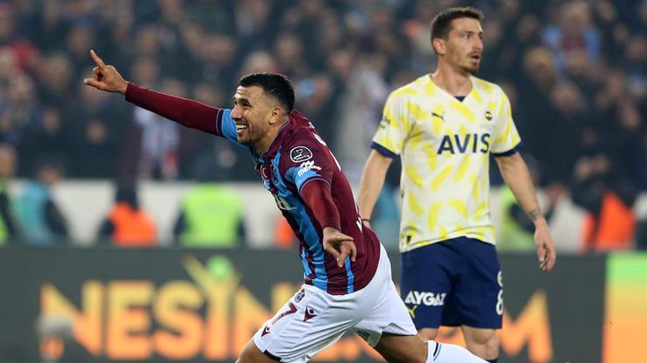 Trabzonspor-F.Bahçe’yi iki golle geçti