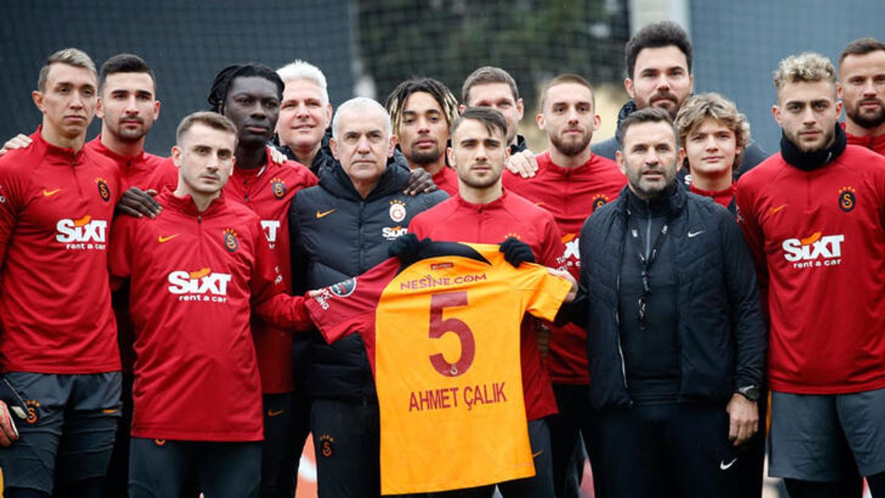 Galatasaray Ahmet Çalık'ı unutmadı