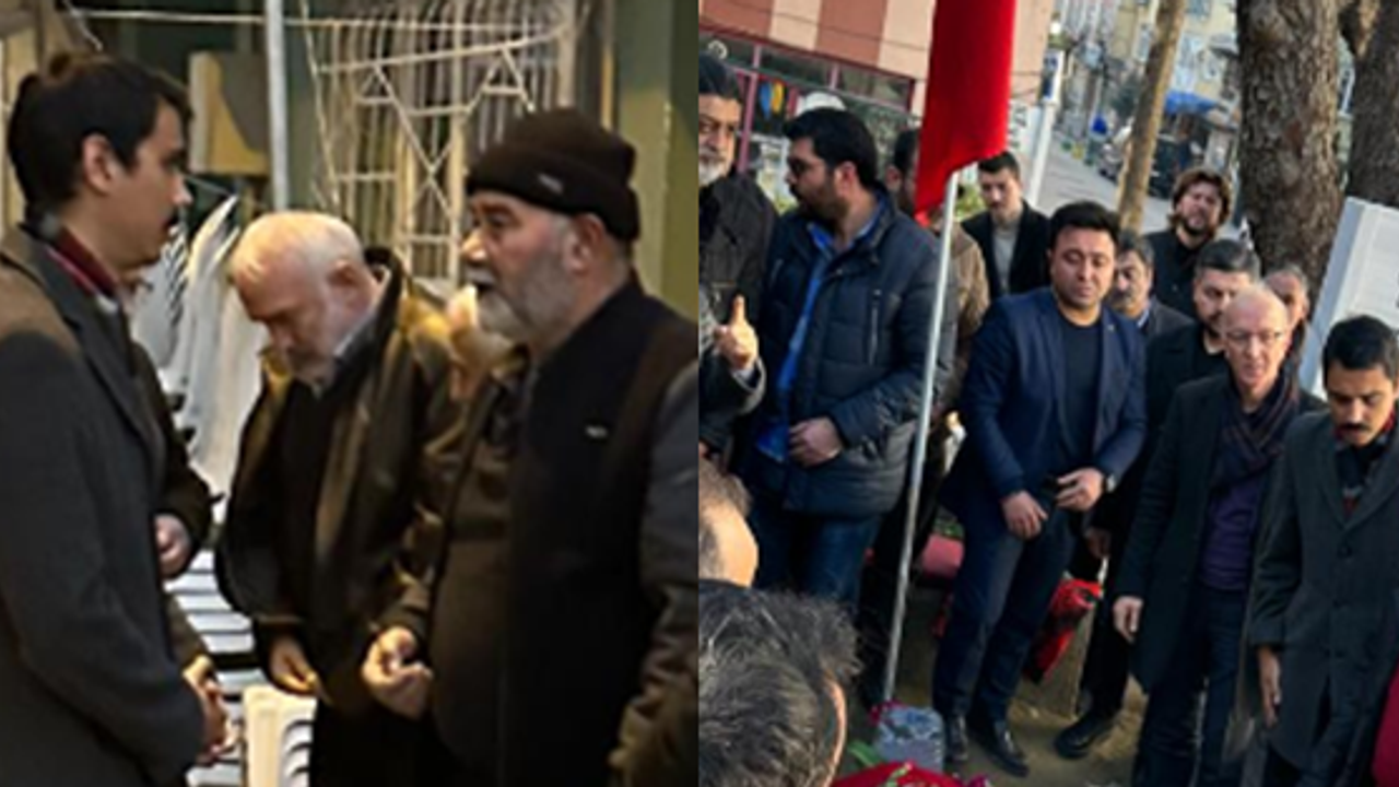 Furkan Yazıcıoğlu'ndan Sinan Ateş'in ailesine taziye ziyareti