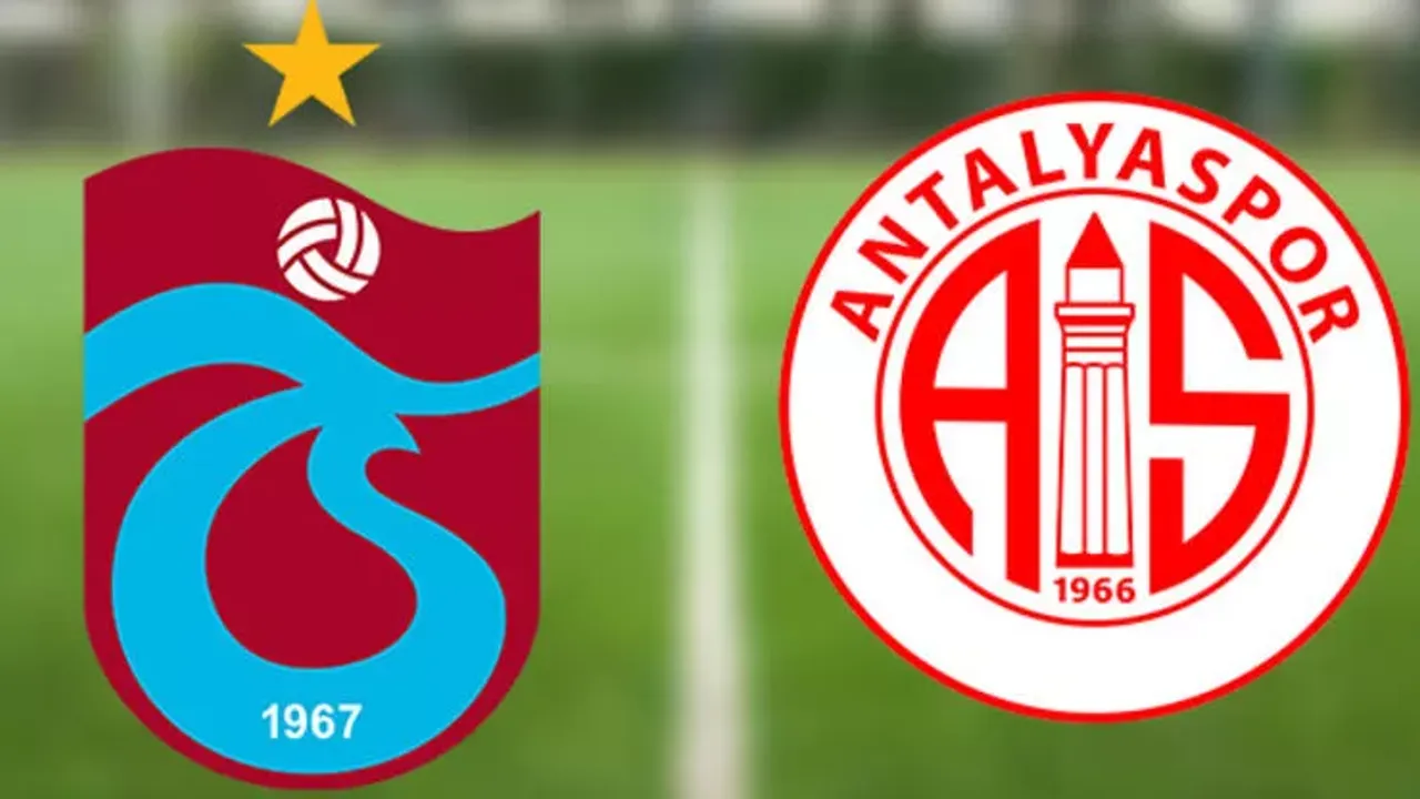 Trabzonspor-Antalyaspor maçında muhtemel 11'ler belli oldu