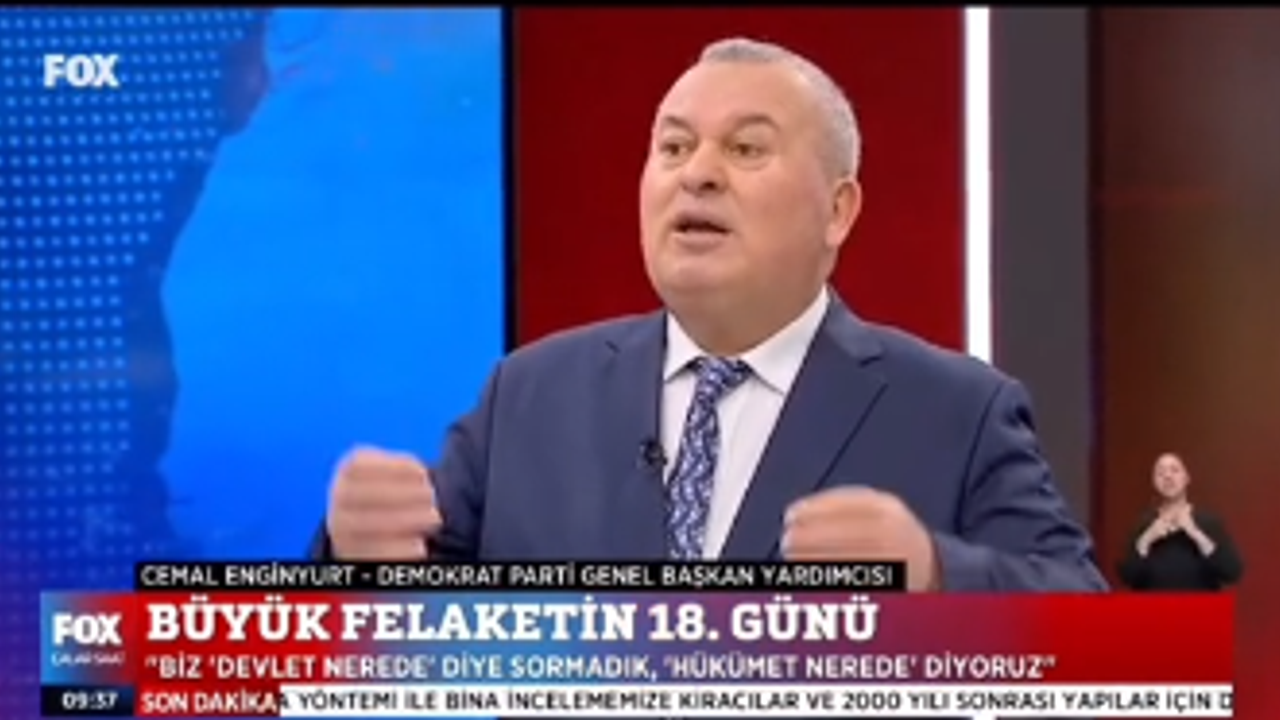Cemal Enginyurt: Asrın felaketinin adı AKP’dir