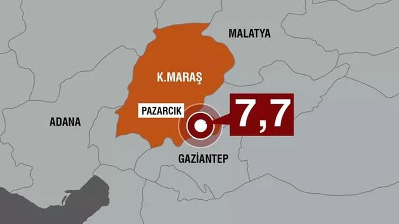 AFAD depremin şiddetini revize etti: 7,7