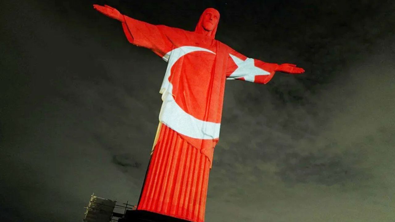 Brezilya, Türkiye'nin acılarını böyle paylaştı