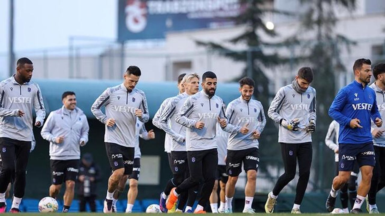 Trabzonspor zorlu rakibi için hazırlanıyor