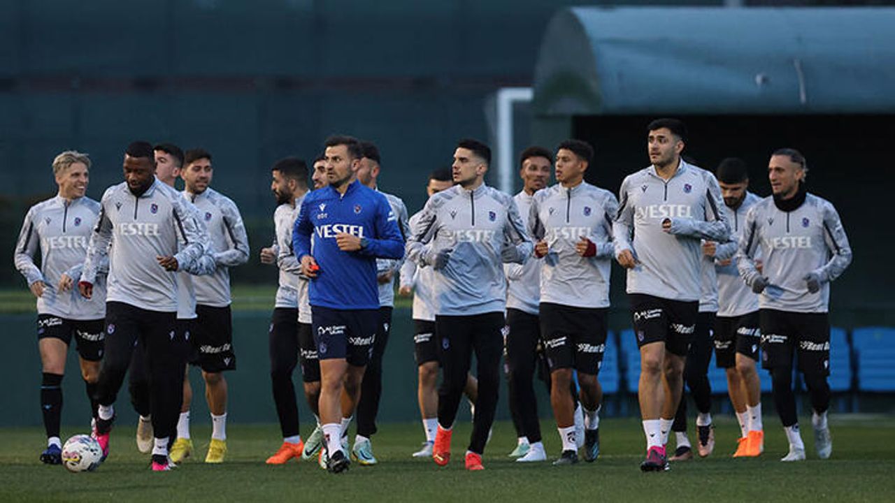 Trabzonspor, Adana Demirspor için hazırlık yapıyor