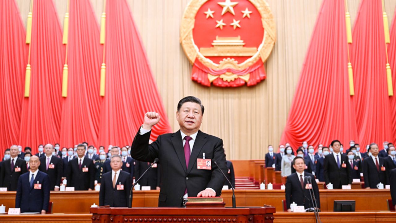 3’üncü kez seçilen Çin Devlet Başkanı yemin etti