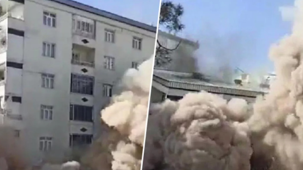 Diyarbakır’da 6 katlı bina çöktü