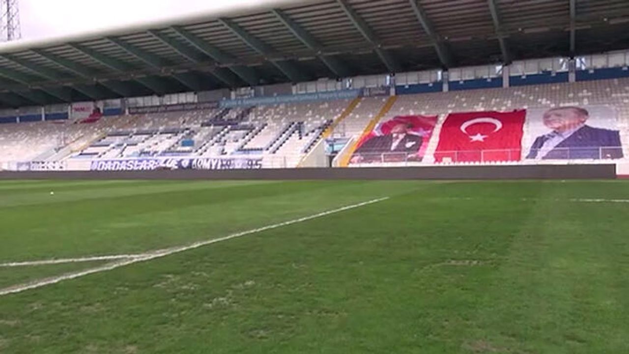 Depremde hasar aldığı tespit edilen stadyumdaki maçın yeri değiştirildi