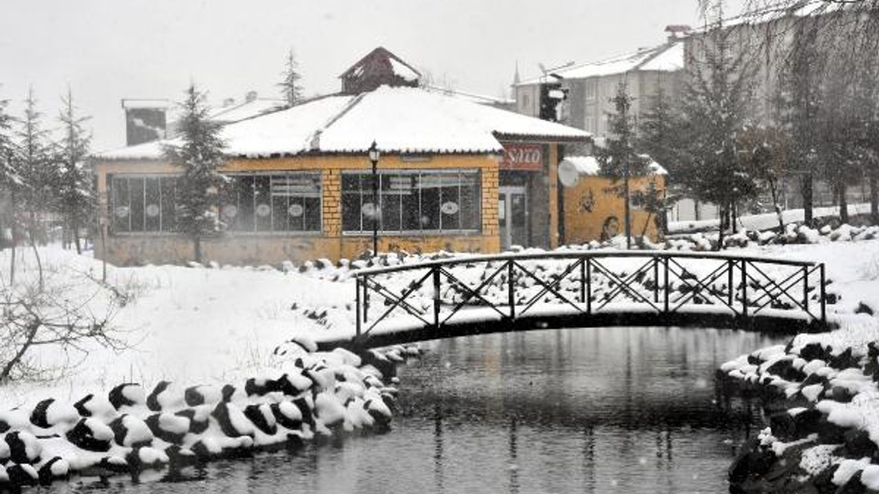 Bitlis’e kar yağdı