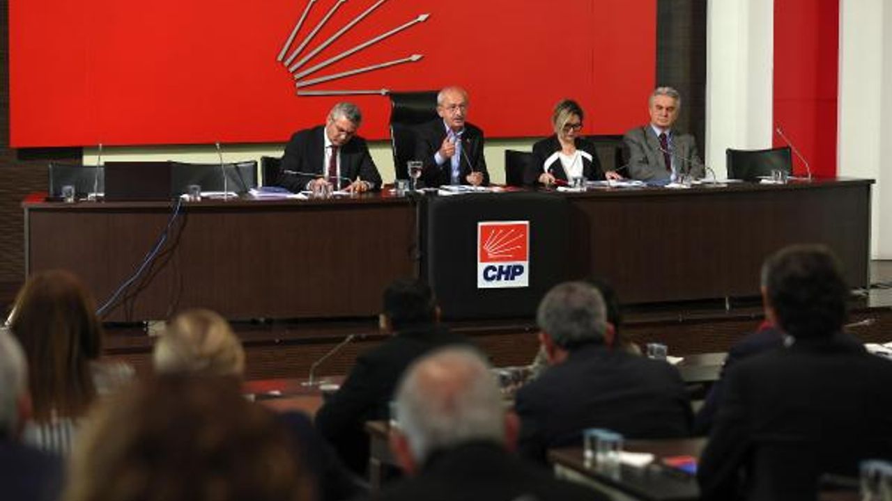 CHP Parti Meclisi'nde 'aday listesi' gündemi