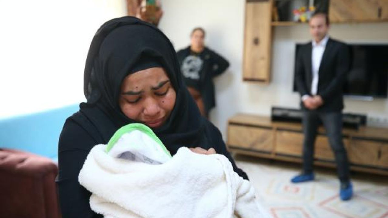 Depreme kuvözde yakalanan Meryem bebek, 2 ay sonra ailesine kavuştu