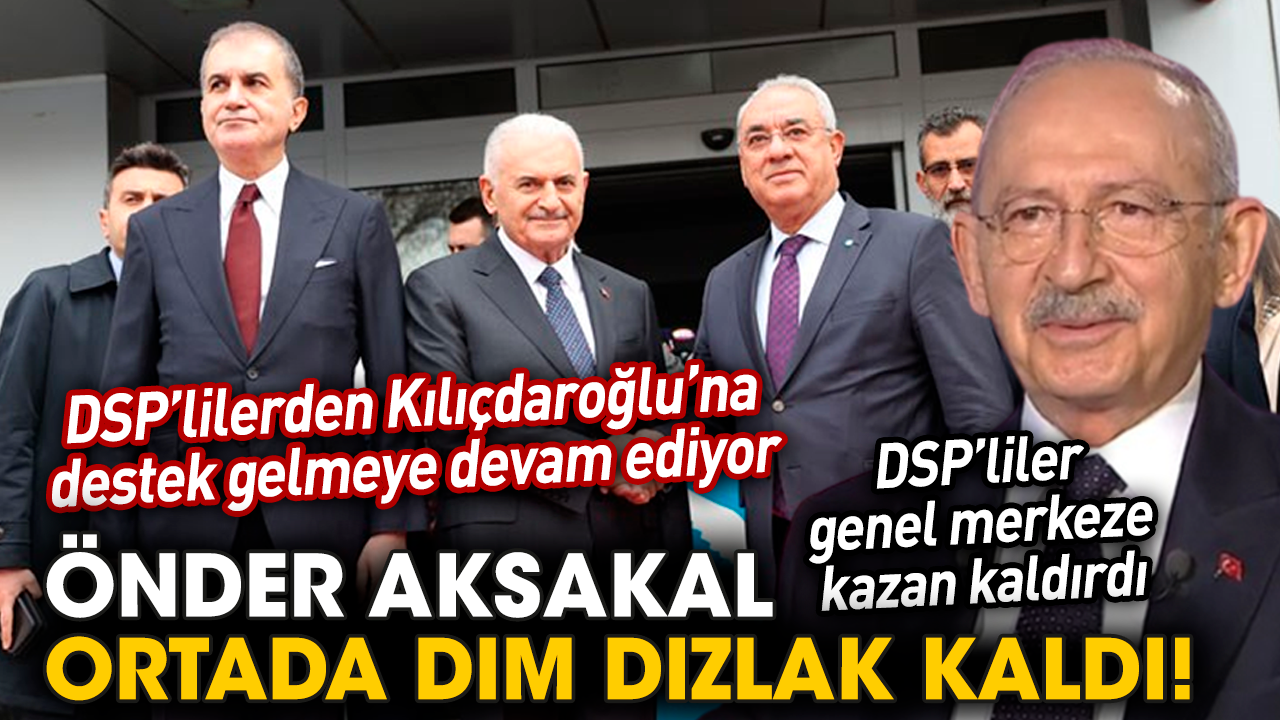 DSP’lilerden Kılıçdaroğlu’na destek gelmeye devam ediyor