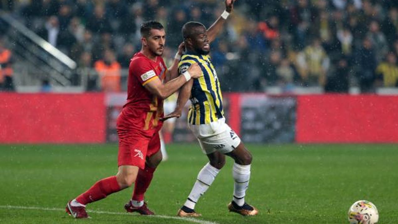 Fenerbahçe - Kayserispor (EK FOTOĞRAFLAR)