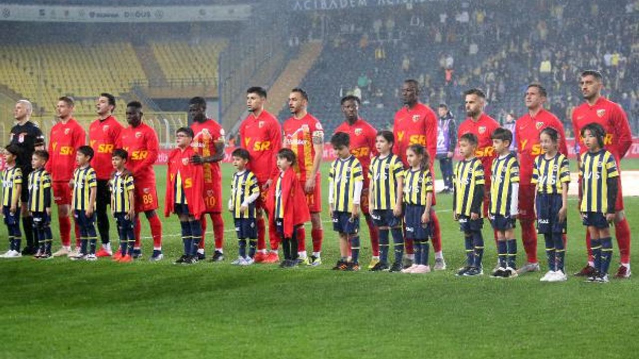 Fenerbahçe - Kayserispor (FOTOĞRAFLAR)