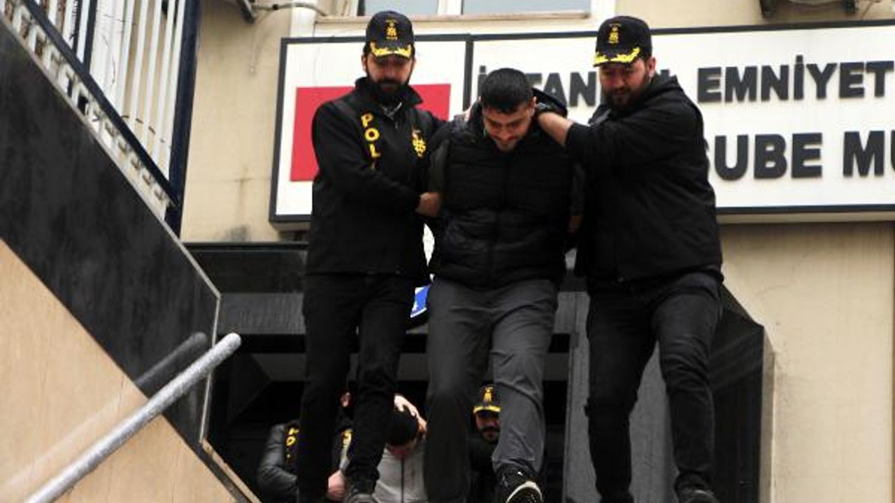 //fotoğraflar// CHP İl binasına saldırı iddiasıyla ilgili gözaltına alınanlar adliyeye sevk edildi