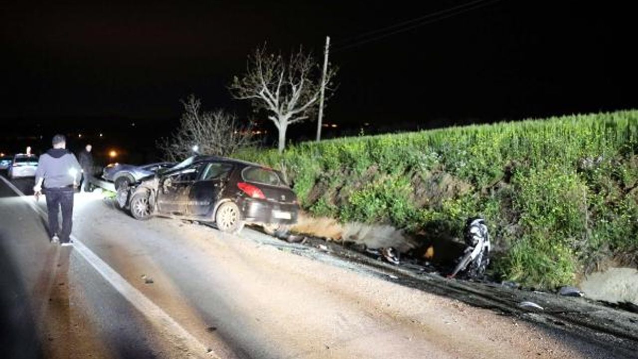 Gaziantep'te zincirleme kaza; 1'i polis 2 ölü, 4 yaralı
