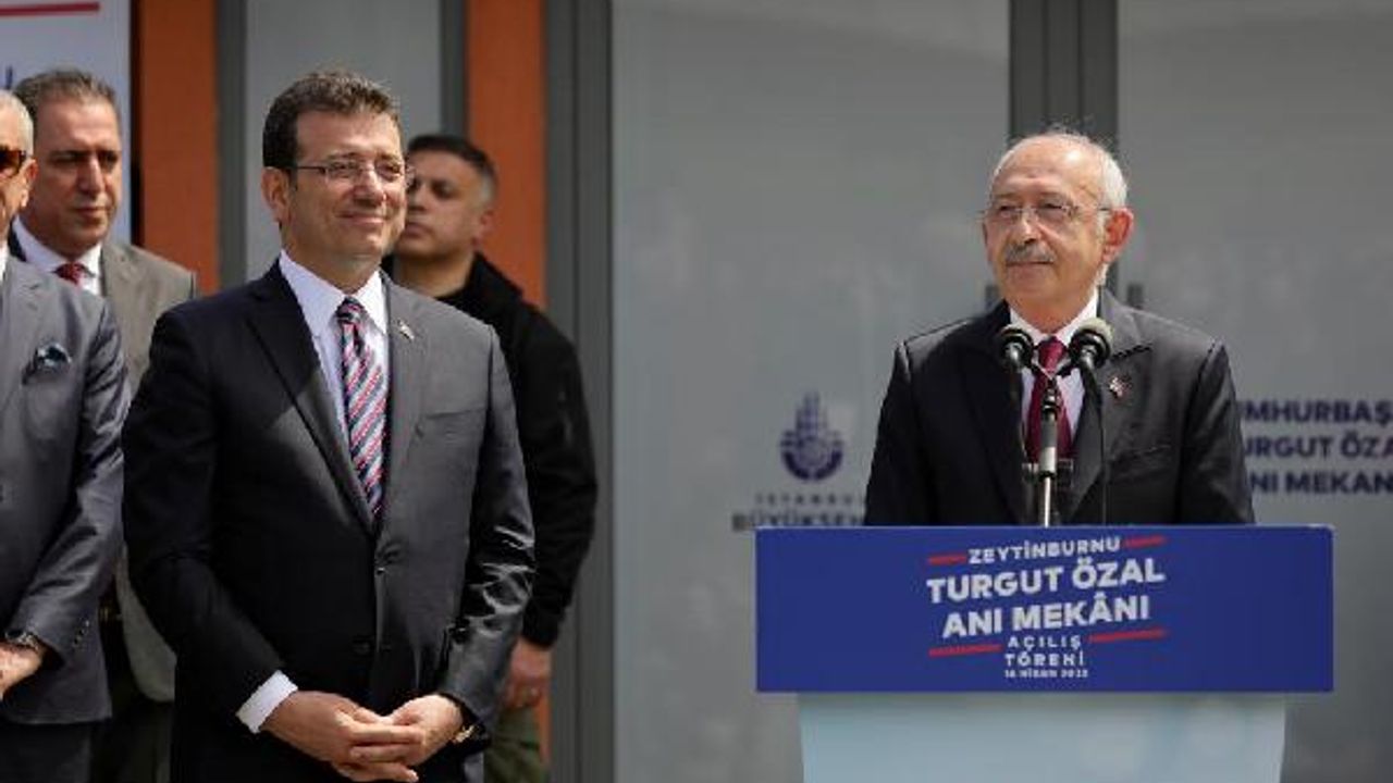 Kılıçdaroğlu: Özal'ın hedef koyduğu gelişen Türkiye'yi yeniden inşa edeceğiz