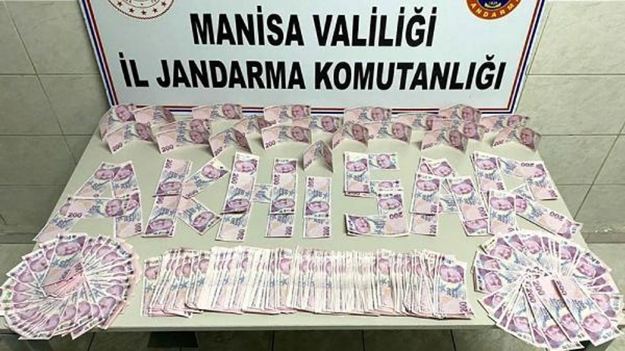 Manisa'da piyasaya sahte para süren 2 şüpheliye tutuklama