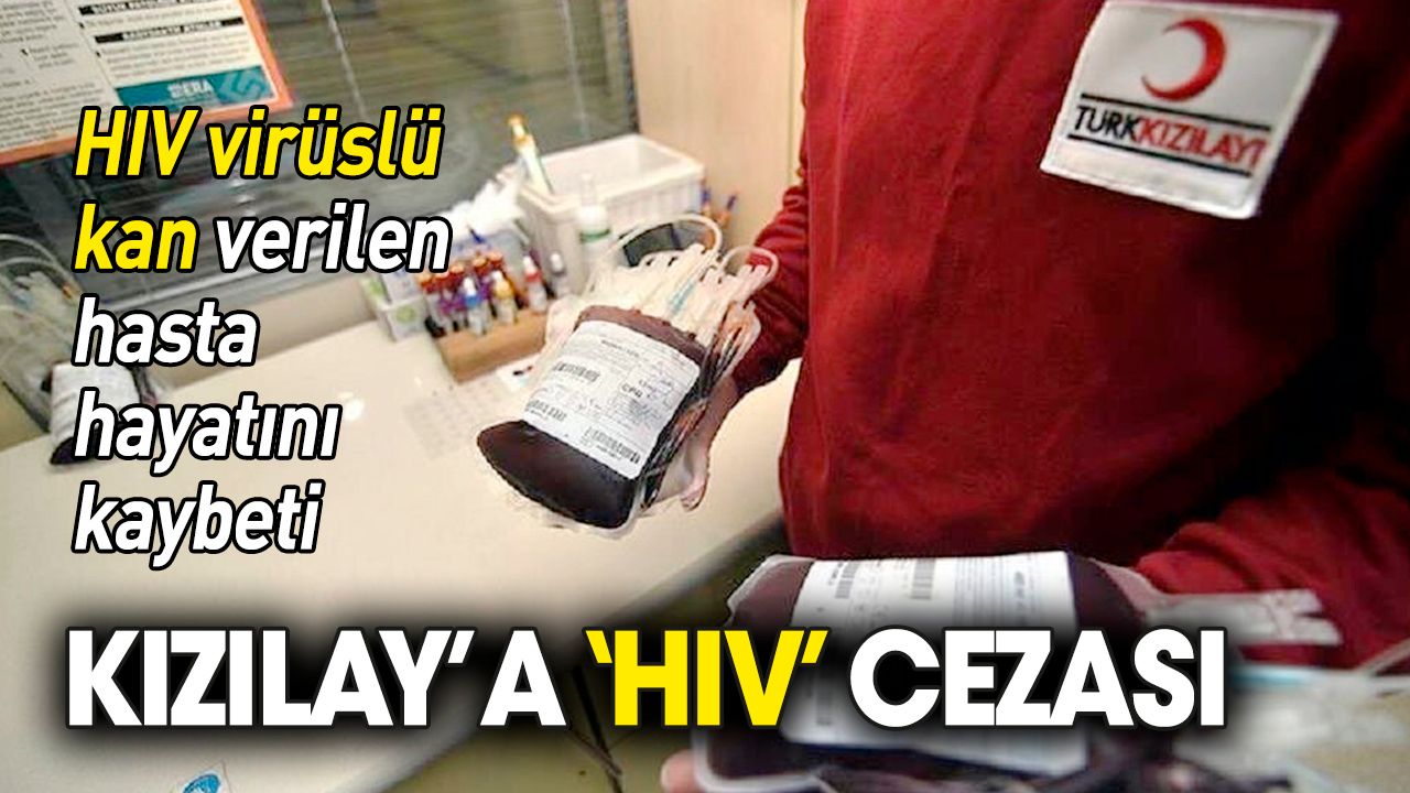 Kızılay'a HIV cezası