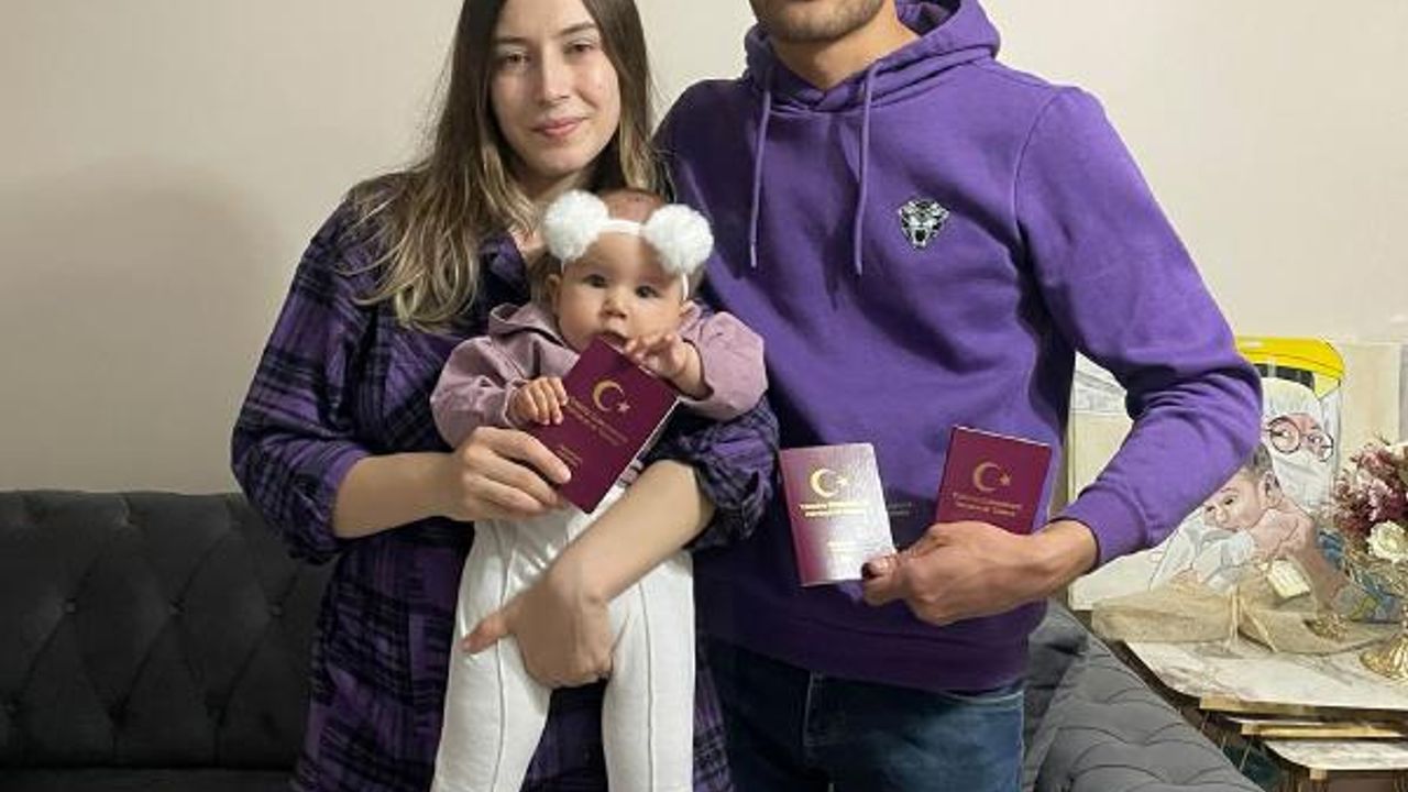 SMA'lı Arya bebek tedavi için Almanya'ya uçtu
