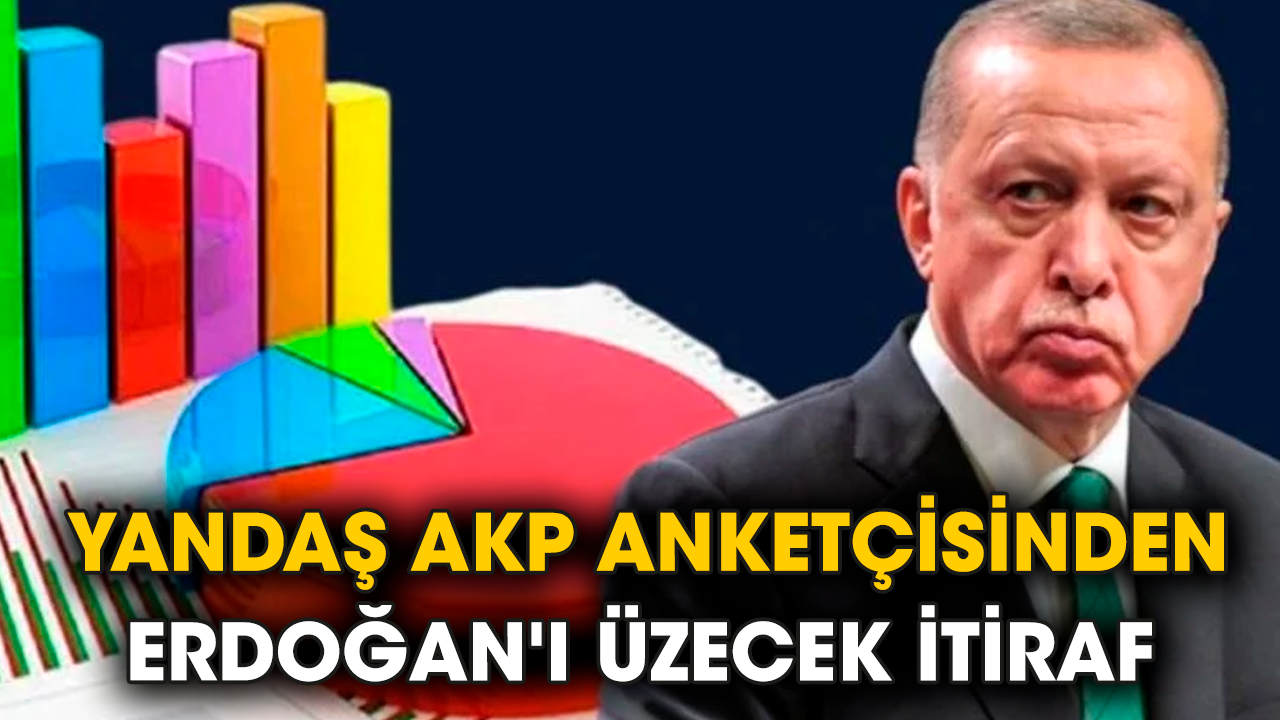 Yandaş AKP anketçisinden Erdoğan'ı üzecek itiraf