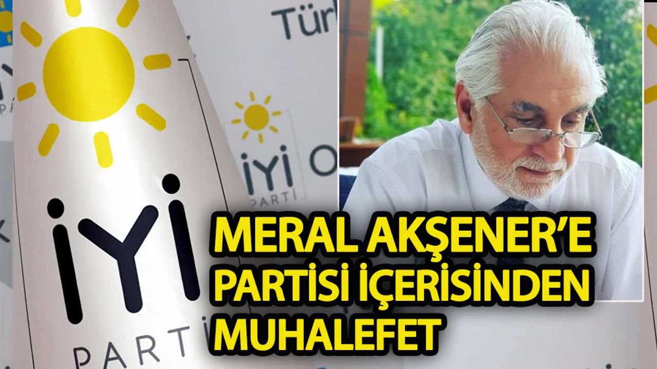 Meral Akşener’e İYİ Parti içinden muhalefet başlatıldı