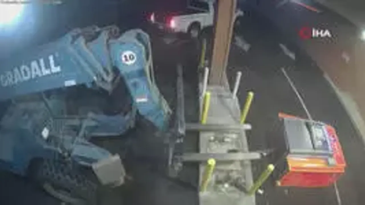 Forklift’li ATM hırsızlığı