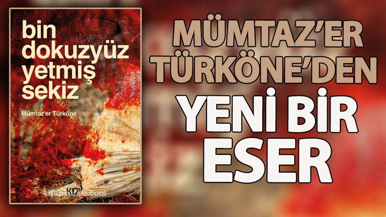 Mümtaz'er Türköne'den yeni bir eser